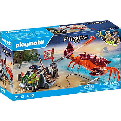 Playmobil Battle against the Giant Crab