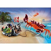 Playmobil Battle against the Giant Crab