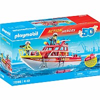 Playmobil Fire Rescue Boat