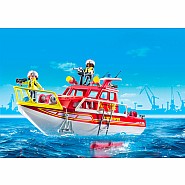 Playmobil Fire Rescue Boat