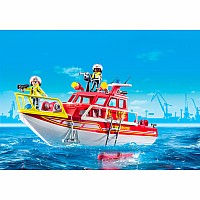 Playmobil Fire Rescue Boat