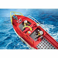 Playmobil Fire Rescue Boat