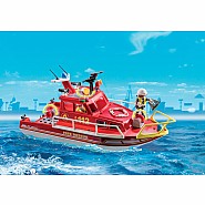 Playmobil Fire Rescue Boat