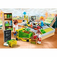 Playmobil Organic supermarket