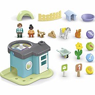 Playmobil Junior: Animal Home with Treat Dispenser