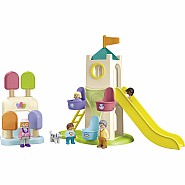 Playmobil Junior: Adventure Tower with Ice Cream Booth