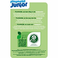 Playmobil Junior: Adventure Tower with Ice Cream Booth