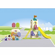 Playmobil Junior: Adventure Tower with Ice Cream Booth