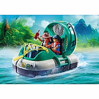 Brachiosaurus with Hovercraft