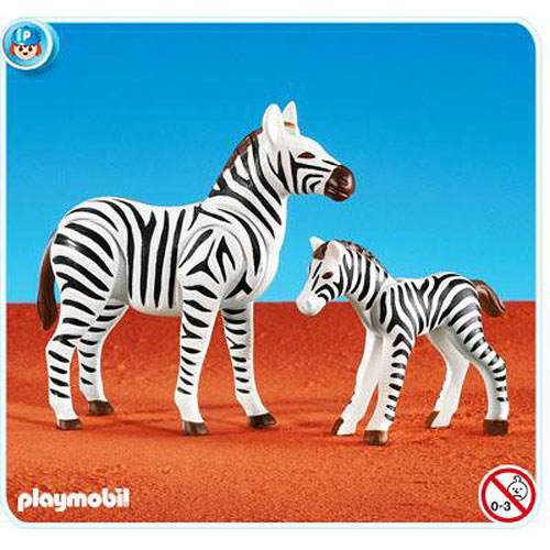 Ieder auditie Voorgevoel Zebra With Foal *D* - Junction Hobbies and Toys