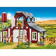 Playmobil Barn with Silo