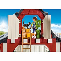 Playmobil Barn with Silo