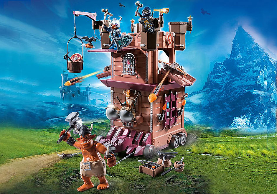 Mobile Dwarf Fortress - Playmobil - Bear Toys