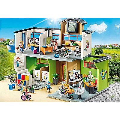 Playmobil 9453 Furnished School Building (City Life)