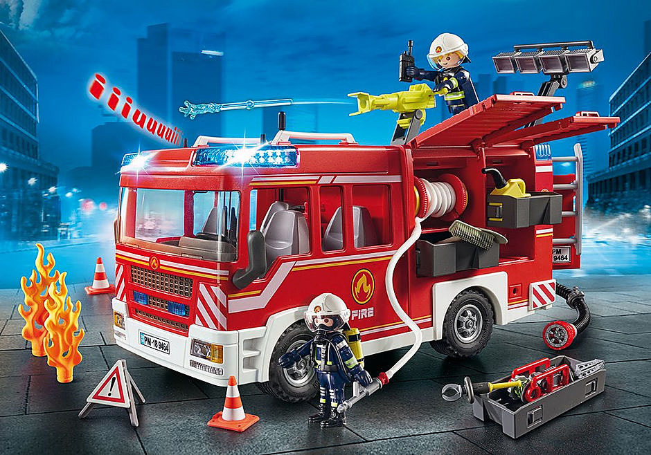 sortere stadig Udtale Fire Engine - Playmobil - Dancing Bear Toys
