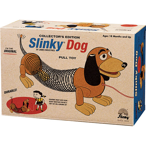 Vintage hot sale slinky dog