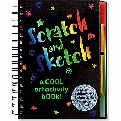 Scratch & Sketch: A cool art activity book!