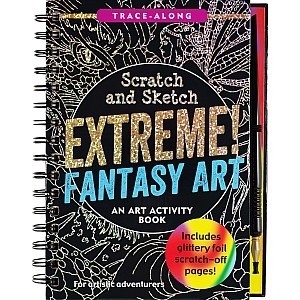 Scratch & Sketch Extreme Fantasy Art (Trace Along)