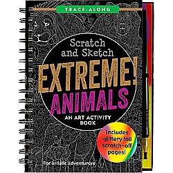 Scratch & Sketch Extreme Animals: An Art Activity Book