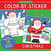 Christmas First Color by Sticker Book