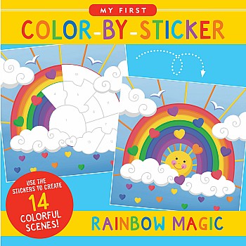 My First Color-By-Sticker Book: Rainbow Magic