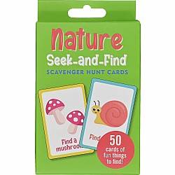 Nature Seek-and-Find Scavenger Hunt Cards