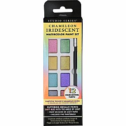 Studio Series Chameleon Iridescent Watercolor Paint Set, 12 ct