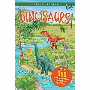 Sticker Scenes - Dinosaurs (Create 11 scenes using over 300 stickers!)