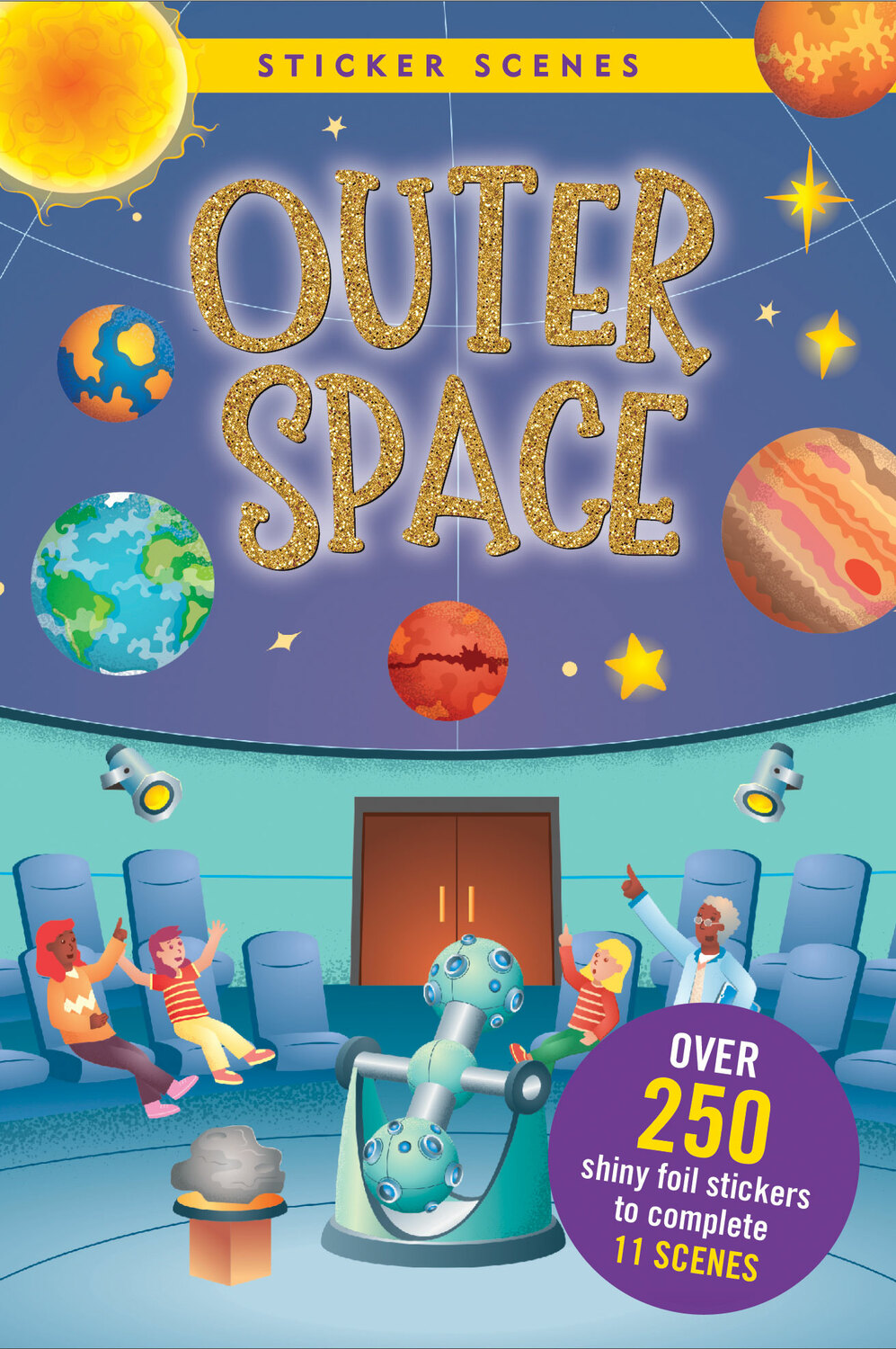 Sticker Scenes - Outer Space (Create 11 scenes using over 250 stickers!)