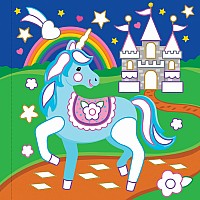 Color-By-Foil Sticker Book - Unicorns (Create 10 amazing scenes using shiny colored foils. Just peel, press and lift. Voila!)