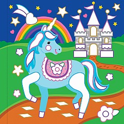 Color-By-Foil Sticker Book - Unicorns (Create 10 amazing scenes using shiny colored foils. Just peel, press and lift. Voila!)