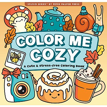 Color Me Cozy Adult Coloring Book