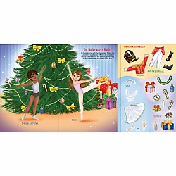 Christmas Sticker Doll Dress-Up Book