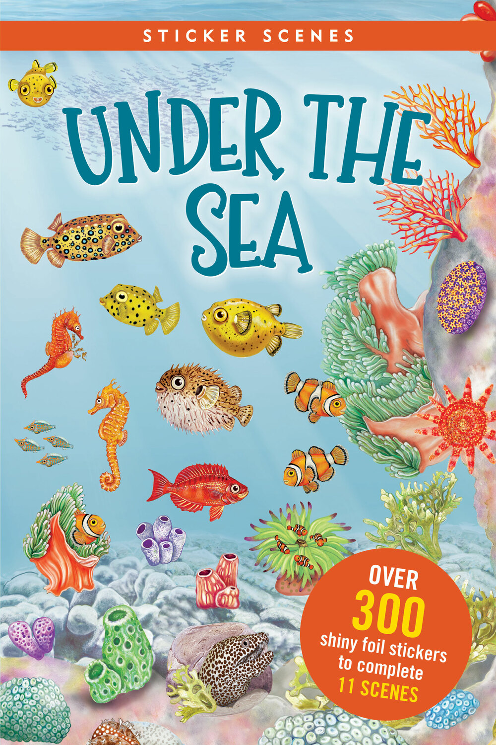 Under the Sea Sticker Scenes Book (Create 11 scenes using over 300 stickers!)