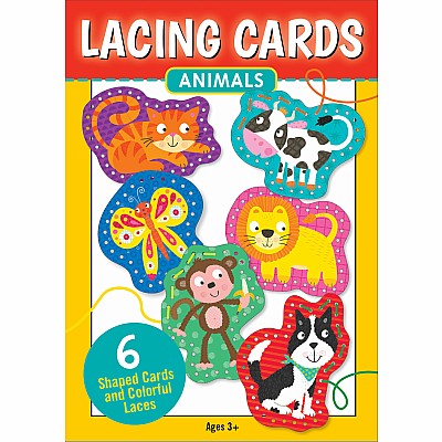 Animals Lacing Cards (set of 6 cards)