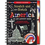Scratch & Sketch America (Trace-Along): An Art Activity Book