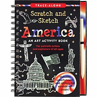 Scratch & Sketch America (Trace-Along): An Art Activity Book