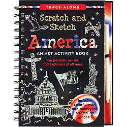 Scratch & Sketch America (Trace-Along): An Art Activity Book