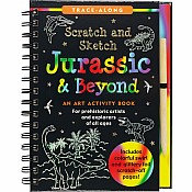 Scratch & Sketch Jurassic (Trace-Along): An Art Activity Book