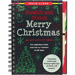 Scratch & Sketch Merry Christmas (Trace-Along): An Art Activity Book