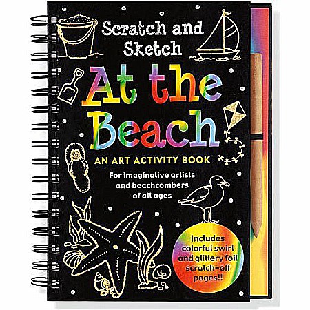 Scratch & Sketch At the Beach (An Art Activity Book for Beach Lovers of all Ages)