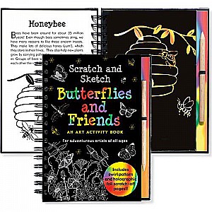 Scratch and Sketch Butterflies & Friends