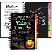 Scratch and Sketch Things That Go!