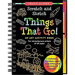 Scratch and Sketch Things That Go!