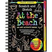 Scratch & Sketch At The Beach (Trace-Along)
