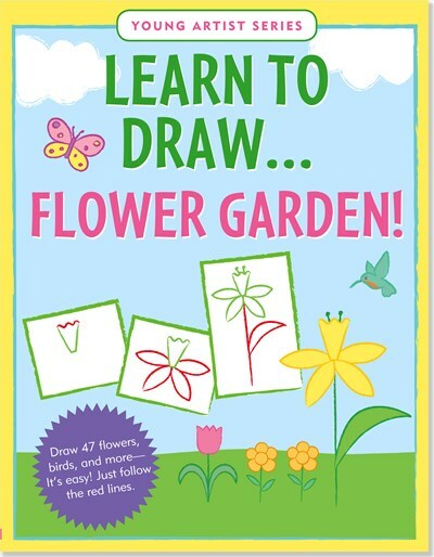 Learn To Draw Flower Garden!