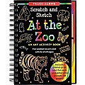 Scratch & Sketch At The Zoo (Trace-Along)