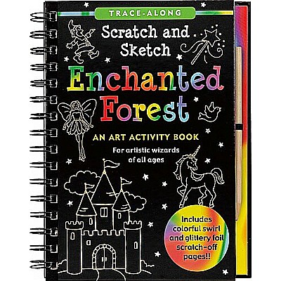 Scratch & Sketch Enchanted Forest (Trace-Along)