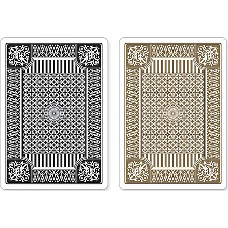 Black & Gold Premium Plastic Playing Cards