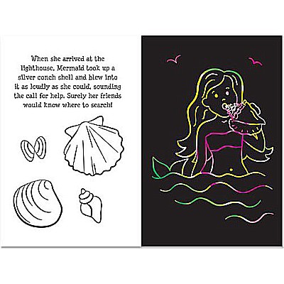 Mermaid Adventure Scratch and Sketch: An Art Activity Book for Artistic Mermaids of All Ages (Art, Activity Kit)